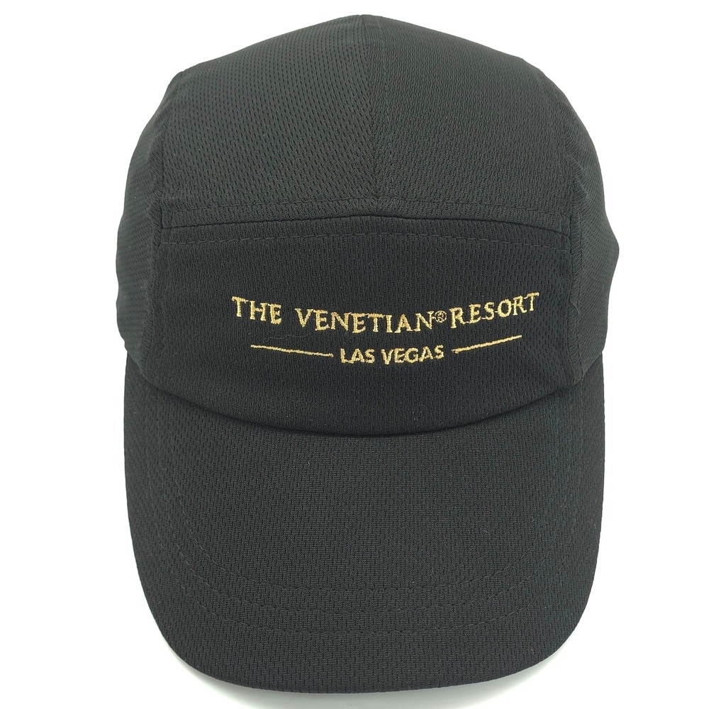 The Venetian Resort Las Vegas Hat Cap Mens Strap Back Black OGIO Endurance